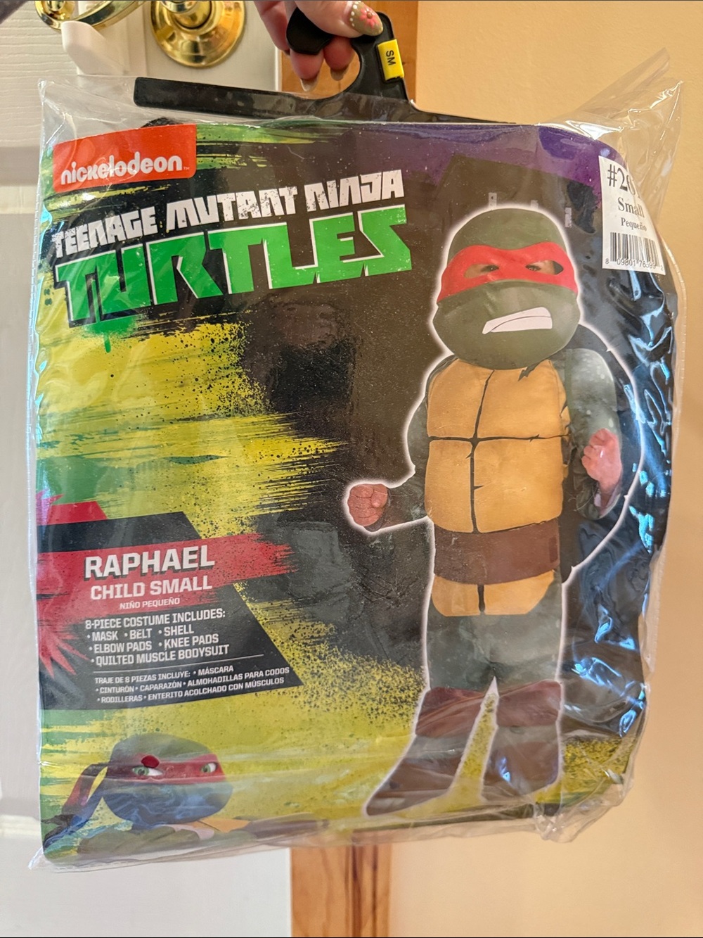 Nickelodeon Teenage Mutant Ninja Turtles Raphael Costume - Green & Red